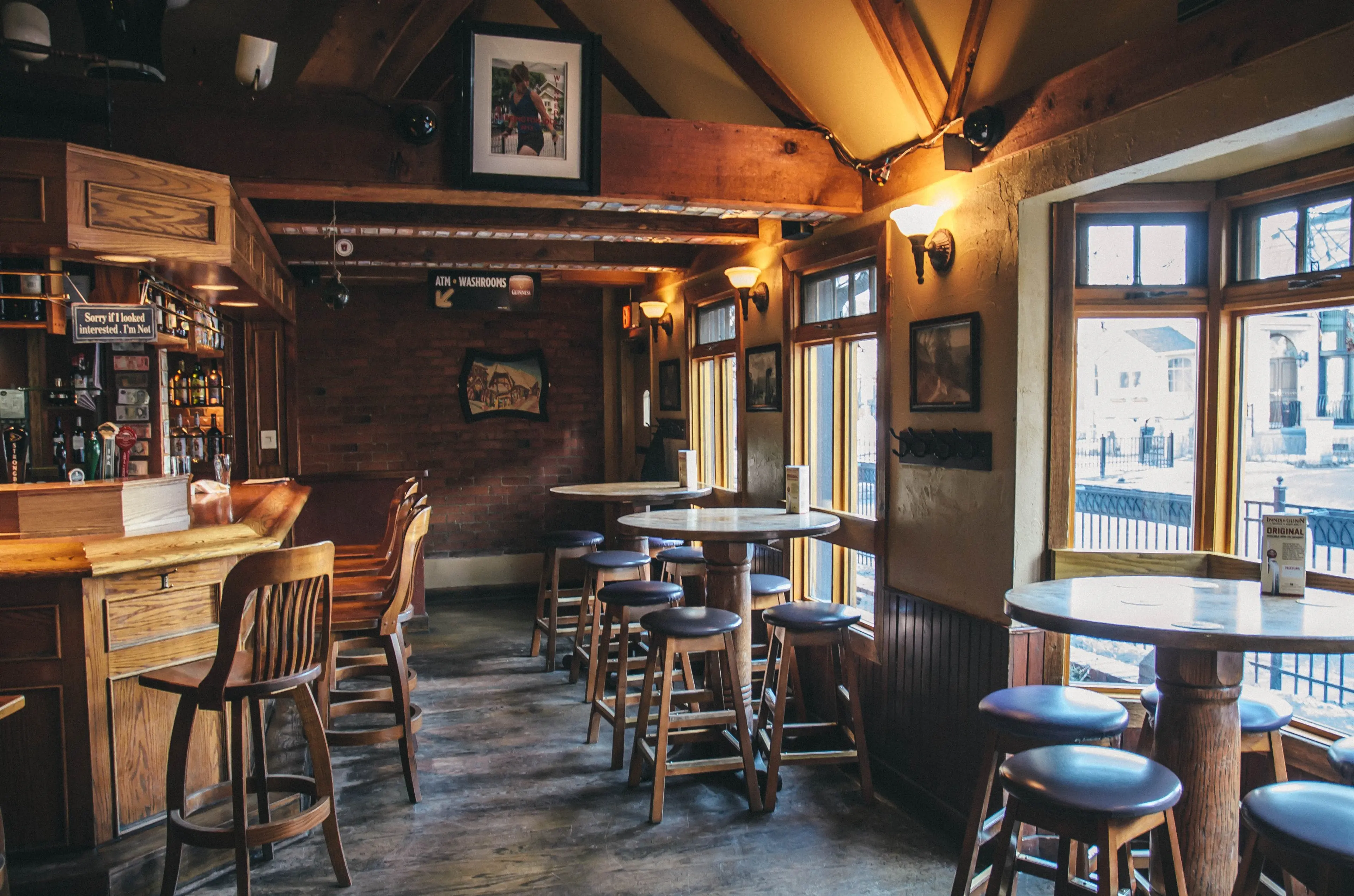 The Kensington Pub bar interior